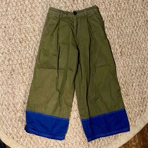 Marni Two-Tone Crop Pants